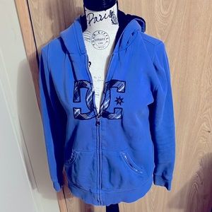 Blue DC Woman’s zip up hoodie